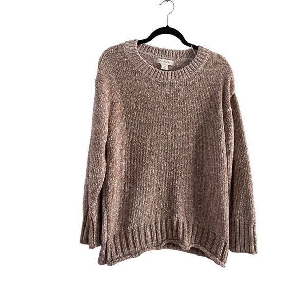 Cynthia Rowley Tan Crew Neck Sweater - Picture 1 of 9